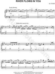 Yiruma River Flows In You Sheet Music Easy Piano Piano Solo In E Minor Transposable Download Print River Flow In You Easy Piano Sheet Music