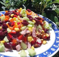 Aux Papilles By Virginie Salade Mexicaine Salade Mexicaine Salade Mexicain
