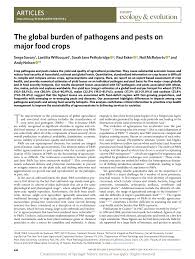 Note that not all viruses, bacteria, fungi, and parasites cause disease, though many do. The Global Burden Of Pathogens And Pests On Major Food Crops Request Pdf