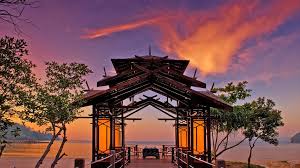 Lukisan gambar bunga raya mudah guna pensel dan pensel warna #lukisan #drawing #bungaraya. Bunga Raya Island Resort Spa Sabah Borneo