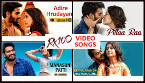 Watch Rx 100 Video Songs Rx100 Videosongs Adirehrudayam Pillaraa Video Manasunipatti Reppalaninda Videosong Telugu 100 Songs Songs Mp3 Song Download