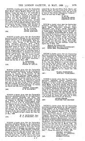 THE LONDON GAZETTE, 15 MAY, 1036.,^- 3179