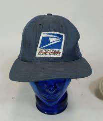 Vintage 80s Usps Mailman Uniform Hat Cap Snapback Post Office Postal Service Hats For Men Hats Cap
