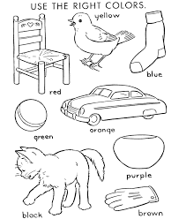 This set of coloring pages for children is pretty unique. Coloring Instructions Coloring Page Learn To Color By Following The Color Numbers Objects To Colo Coloring For Kids Coloring Pages For Kids Color Activities