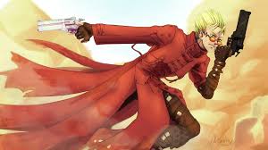 With masaya onosaka, johnny yong bosch, dean wein, hiromi tsuru. Wallpaper Vash The Stampede Trigun Spikes 1920x1080 Axela 1727141 Hd Wallpapers Wallhere