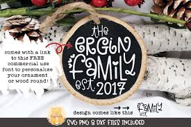 ✅ download free mono or multi color vectors for commercial use. Christmas Ornament Svg Last Name Family Personalized Round 956962 Cut Files Design Bundles