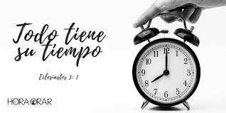 3 tiempo de matar, y tiempo de curar; Todo Tiene Su Tiempo Hora De Orar