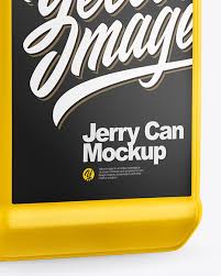Jerry Can Mockup In Jerrycan Mockups On Yellow Images Object Mockups