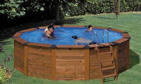 Why Build A Swimming Pool When You Can Buy One In Ground Pools Wooden Pool Pool