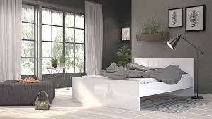 Bett limfjorden (140x200, 2 schubladen, weiss). Naia Bett 140x200 Cm Weiss Hochglanz Gunstig Mobel Kuchen Buromobel Kaufen Froschkonig24