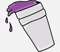 Red banner with gold wings. Purple Drank Drawing Cup Leaning Purple Cartoon Djs Png Pngwing