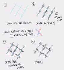 Step by step tutorial on how to draw a super easy chain link!please leave a like! Ben Sears On Twitter Are There Any Cartoonists Who Draw A Good Chain Link Fence