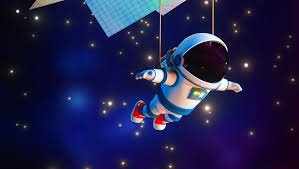 A collection of the top 49 4k live wallpapers and backgrounds available for download for free. Cartoon Astronaut Wallpapers Wallpaper Cave
