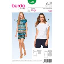 Burda Ladies Easy Dresses Sewing Pattern 6821 By Burda : Amazon.Ca: Home