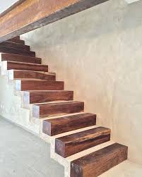 Escalera De Concreto Con Huellas De Madera Diy Staircase Woodworking Plans Beginner Woodworking Projects Plans