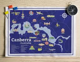 After hours please use the intercom to gain access. Canberra Map Design On Behance