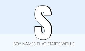 This list of celebrities is loosely sorted by popularity. Boy Names That Start With S Urban Mamaz