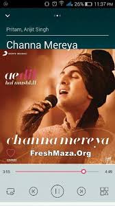 Channa Mereya Mp3 Song Download Karaoke Songs Movie Songs