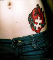 Heart and colorful puzzle tattoo tattoomagz tattoo. 48 Sweet Heart Tattoos On Waist