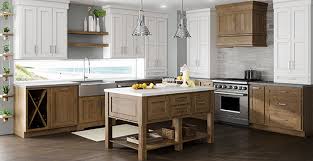 The installer tried to fix some of the flaws but the marks are still visible. Our Cabinetry Dura Supreme Cabinetry