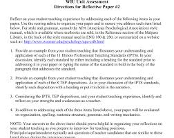 What do you want to read about? Example Of A Reflection Paper On An Interview Qipuny