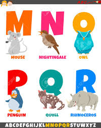 In these two examples, the specimen names are in the data matrix itself. Cartoon Illustration Of Colorful Alphabet Set From Letter M To R With Funny Animal Characters Royalty Free Cliparts Vectors And Stock Illustration Image 134175696