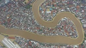 Air alam langit cahaya sungai bencana badai hujan pohon banjir. Peta Banjir Jakarta 2020