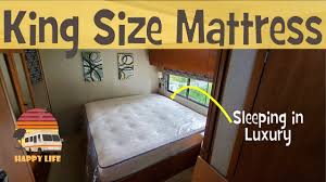 Although you might not think that is important, it could matter a whole lot depending on your rig. Rv Bed Platform Diy King Size Mattress Upgrade Youtube