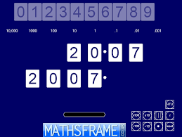 itp moving digits mathsframe