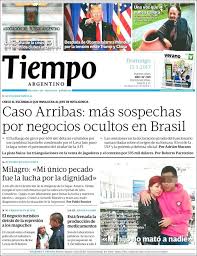 Diario autogestionado por sus trabajadores y trabajadoras. Periodico Tiempo Argentino Argentina Periodicos De Argentina Edicion De Domingo 15 De Enero De 2017 Kiosko Net