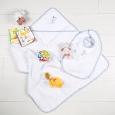 Find great deals on baby towels at kohl's today! Set Baby Bath Towel And Baby Bib With Embroidery