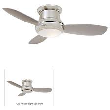 A white minka aire low profile ceiling fan with a wet rating is perfect for a smaller space where moisture levels are high. Minka Group Brands Minka Aire Reg F518l Bn