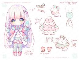 See more ideas about drawings, drawing tutorial, anime drawings. Commission Cuppycakiie By Hyanna Natsu Deviantart Com On Deviantart Cute Anime Chibi Cute Kawaii Drawings Chibi Drawings