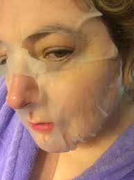 Sun Mask(Banana leaves collage