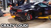 WE MADE THE LOUDEST FERRARI F8 IN THE WORLD!!! TITANIUM EXHAUST!