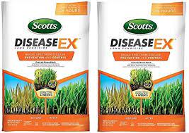 Once you have determined what type of fungus or disease is present, it's time to treat. Scotts 37610 Disease Ex Lawn Fertilizer 10 Lb 2 Pack Buy Online In Antigua And Barbuda At Antigua Desertcart Com Productid 111859544