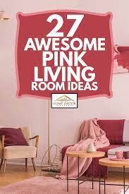 Cool pink swirl rug for living room. 27 Awesome Pink Living Room Ideas Home Decor Bliss