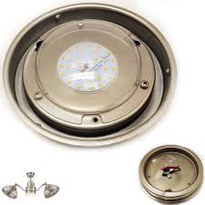 Home Decorators Pendersen Replacement Led Light Kit Brushed Nickel Ceiling Fan Ceiling Fan Brushed Nickel Ceiling Fan Led Lights