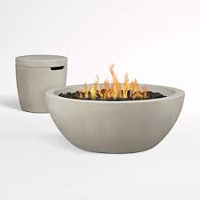 32.25 x 32.25 x 27 in. Retreat Fire Bowls Crate And Barrel