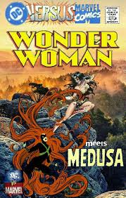 Medusa Vs Wonder Woman Dc Comics Vs Marvel Dc Comic Books Comics