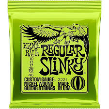 Ernie Ball Regular Slinky 2221 (10-46) Nickel Wound Electric Guitar Strings  | Guitar Center