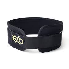 Exo S Nylon Weightlifting Belt Black Gold