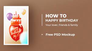 Download Happy Birthday Card Tutorial Free Download On Behance