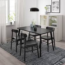 Lisabo Table Black Ikea Metal Dining Chairs Dining Chairs Black Ikea Kitchen