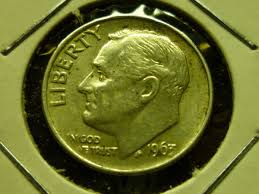 Usa coin book estimated value of 1964 roosevelt dime is worth $2.16 in average condition and can be worth $3.42 to $7.32 or more in uncirculated (ms+) mint condition. Roosevelt Dime Error List Hobbylark