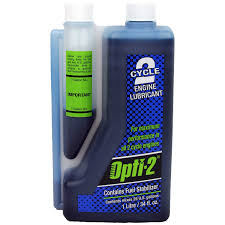 Add correct amount of gasoline. Opti2 Twocycle Oil Forestry Suppliers Inc