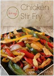 Easy Chicken Stir Fry Recipe Shesaved Stir Fry Recipes Chicken Easy Chicken Stir Fry Recipe Recipes