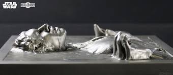 From the same makers of the han solo carbonite desk comes the millennium falcon asteroid coffee table, one of their most popular designs. Regal Robot S Star Wars Inspired Han Solo Carbonite Wall Plaques