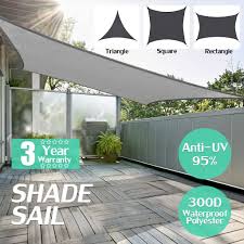 That is, this shade&beyond option blocks the sun. Sun Shade Sail Shadecloth Canopy 280 160gsm Hdpe Oxford Farbic Cloth Waterproof Shopee Malaysia