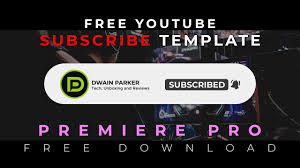 Presets are a collection of settings: Free Youtube Subscribe Button Animation Template For Adobe Premiere Pro Youtube